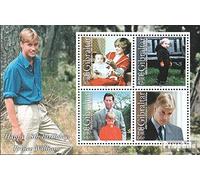 Prophila Collection Gibraltar block41 (complete.issue.) unmounted mint/never hinged ** MNH 2000 William (Stamps for collectors) British royal family (Diana, Charles, Elisabeth ..)