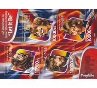 Prophila Collection Guinea 11508-11511 Sheetlet (complete. issue) unmounted mint/never hinged ** MNH 2015 The Beatles (Stamps for collectors) music/dance