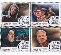 Prophila Collection Guinea 11638-11641 (complete. issue) unmounted mint/never hinged ** MNH 2016 Alan Rickman (Stamps for collectors) Celebrities/Film/Theater/Radio