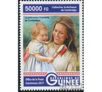 Prophila Collection Guinea 12405 (complete. issue) unmounted mint/never hinged ** MNH 2017 Princess Charlotte (Stamps for collectors) British royal family (Diana, Charles, Elisabeth ..)