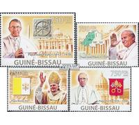 Prophila Collection Guinea-Bissau 4173-4176 (complete. issue) unmounted mint/never hinged ** MNH 2009 Vatican (Stamps for collectors) Invertebrates Other (insects, snails, bees…)