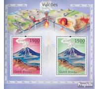 Prophila Collection Guinea-Bissau miniature sheet 859 (complete. issue) unmounted mint/never hinged ** MNH 2010 Vulkane (Stamps for collectors) Landscapes