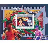 Prophila Collection Guinea miniature sheet 1336 (complete. issue) unmounted mint/never hinged ** MNH 2007 Bruce Lee (Stamps for collectors) Celebrities/Film/Theater/Radio