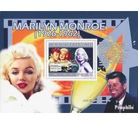 Prophila Collection Guinea miniature sheet 1343 (complete. issue) unmounted mint/never hinged ** MNH 2007 Marilyn Monroe (Stamps for collectors) Celebrities/Film/Theater/Radio