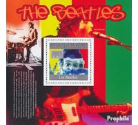 Prophila Collection Guinea miniature sheet 1811 (complete. issue) unmounted mint/never hinged ** MNH 2010 The Beatles (Stamps for collectors) music/dance