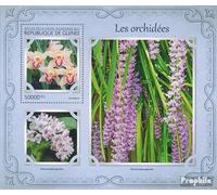 Prophila Collection Guinea miniature sheet 2728 (complete. issue) unmounted mint/never hinged ** MNH 2017 Orchids (Stamps for collectors) plants/mushrooms