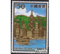 Prophila Collection hong kong 929 (complete.issue.) with Goldauflage unmounted mint/never hinged ** MNH 2000 Admission in that Year 2000 (Stamps for collectors) Seafaring/ships