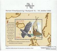 Prophila Collection Iceland block32 (complete.issue.) unmounted mint/never hinged ** MNH 2003 Stamp Exhibition (Stamps for collectors) Birds