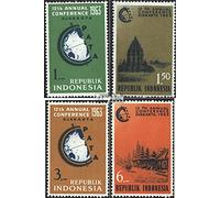 Prophila Collection Indonesia 384-387 (complete.issue.) unmounted mint/never hinged ** MNH 1963 Conference of travel association. (Stamps for collectors)