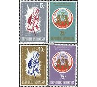 Prophila Collection Indonesia 469-472 (complete.issue.) unmounted mint/never hinged ** MNH 1965 10 J. afro-Asian Conference (Stamps for collectors)