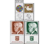 Prophila Collection Israel 619-620,621-622 with Tab (complete.issue.) unmounted mint/never hinged ** MNH 1974 UPU, David ben-Gurion (Stamps for collectors)