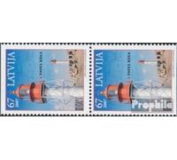 Prophila Collection Latvia 699Do/you Couple (complete.issue.) unmounted mint/never hinged ** MNH 2007 Lighthouse (Stamps for collectors) Lighthouses