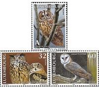 Prophila Collection Luxembourg 1466-1468 (complete.issue.) unmounted mint/never hinged ** MNH 1999 Owls (Stamps for collectors) Birds