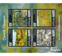 Prophila Collection Maldives 5101-5104 Sheetlet (complete. issue.) unmounted mint/never hinged ** MNH 2014 Camille Pissarro (Stamps for collectors) painting
