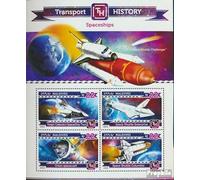 Prophila Collection Maldives 5520-5523 Sheetlet (complete. issue.) unmounted mint/never hinged ** MNH 2015 Spaceships (Stamps for collectors) Space
