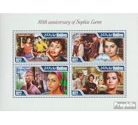 Prophila Collection Maldives 5579-5582 Sheetlet (complete. issue.) unmounted mint/never hinged ** MNH 2015 Sophia Loren (Stamps for collectors) Celebrities/Film/Theater/Radio