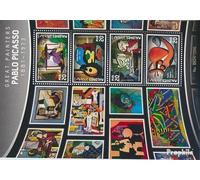 Prophila Collection Maldives 6205-6208 Sheetlet (complete. issue.) unmounted mint/never hinged ** MNH 2016 Pablo Picasso (Stamps for collectors) painting