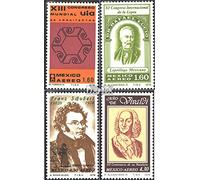 Prophila Collection Mexico 1611,1612,1613,1616 (complete.issue.) unmounted mint/never hinged ** MNH 1978 SchUbert, VivAldi U.A. (Stamps for collectors) music/dance