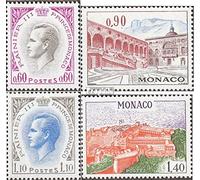 Prophila Collection Monaco 1017-1020 (complete.issue.) unmounted mint/never hinged ** MNH 1971 Rainier, Fürstenpalast (Stamps for collectors)