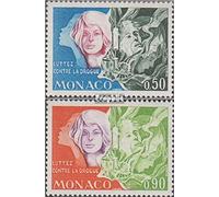 Prophila Collection Monaco 1087-1088 (complete.issue.) unmounted mint/never hinged ** MNH 1973 Drugs (Stamps for collectors) Health