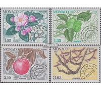 Prophila Collection Monaco 1567-1570 (complete.issue.) unmounted mint/never hinged ** MNH 1983 four Seasons (Stamps for collectors) plants/mushrooms