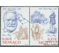 Prophila Collection Monaco 2613-2614 Couple (complete.issue.) unmounted mint/never hinged ** MNH 2002 Victor Hugo (Stamps for collectors)
