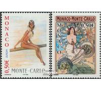 Prophila Collection Monaco 2647-2648 (complete.issue.) unmounted mint/never hinged ** MNH 2003 Europe: poster art (Stamps for collectors)