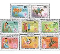 Prophila Collection Mongolia 1421-1428 (complete.issue.) unmounted mint/never hinged ** MNH 1981 Sports and Culture the Mongolia (Stamps for collectors) Sports Other