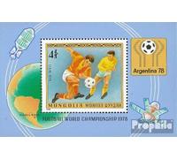 Prophila Collection Mongolia block53 (complete.issue.) unmounted mint/never hinged ** MNH 1978 Football-WM 78, Argentina (Stamps for collectors) Soccer