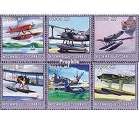 Prophila Collection Mosambik 2572-2577 unmounted mint/never hinged ** MNH 2002 World of Marine (Stamps for collectors) Airplanes/Balloons/Zeppelins/Aviation