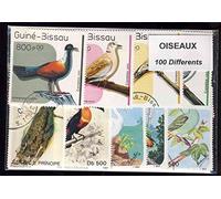 Prophila Collection Motives 100 various Birds stamps (Stamps for collectors) Birds