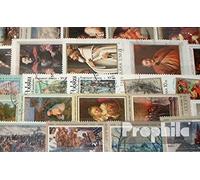 Prophila Collection Motives 100 various Paintings stamps (Stamps for collectors) painting