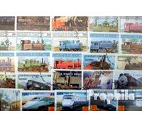 Prophila Collection Motives 200 various Railway stamps (Stamps for collectors) Trains/railway/funicular