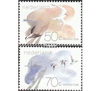 Prophila Collection Netherlands 1209-1210 (complete.issue.) unmounted mint/never hinged ** MNH 1982 Wattenmeer (Stamps for collectors) Birds