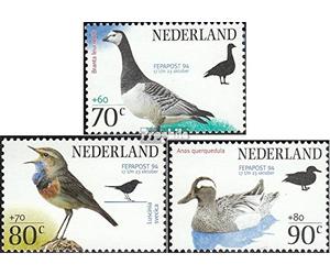 Prophila Collection Netherlands 1501A-1503A (complete.issue.) unmounted mint/never hinged ** MNH 1994 FEPAPOST 94 (Stamps for collectors) Birds