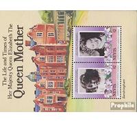 Prophila Collection Nevis block5 (complete.issue.) unmounted mint/never hinged ** MNH 1985 queen mother Elizabeth (Stamps for collectors) British royal family (Diana, Charles, Elisabeth ..)