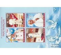 Prophila Collection niger 2722-2725 Sheetlet (complete. issue.) unmounted mint/never hinged ** MNH 2014 Pope Franziskus (Stamps for collectors) Christianity