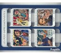 Prophila Collection niger 4915-4918 Sheetlet (complete. issue.) unmounted mint/never hinged ** MNH 2017 Post-Impressionists (Stamps for collectors) painting
