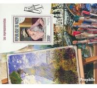 Prophila Collection niger miniature sheet 735 (complete. issue.) unmounted mint/never hinged ** MNH 2017 the Impressionists (Stamps for collectors) painting