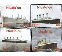 Prophila Collection Niuafo ou - Island 469-472 (complete.issue.) unmounted mint/never hinged ** MNH 2012 Titanic (Stamps for collectors) Seafaring/ships