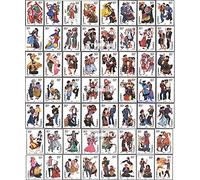 Prophila Collection People's Republic of China 3030-3085 (complete.issue.) FDC 1999 Ethnic Groups (Stamps for collectors)