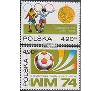 Prophila Collection Poland 2315-2316 (complete.issue.) unmounted mint/never hinged ** MNH 1974 Football-WM 74, BRD (Stamps for collectors) Soccer