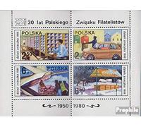 Prophila Collection Poland block83 (complete.issue.) unmounted mint/never hinged ** MNH 1980 Day the Stamp (Stamps for collectors) Cars/road traffic