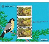 Prophila Collection Portugal - Azores block7 (complete.issue.) unmounted mint/never hinged ** MNH 1986 Nature- and Environment (Stamps for collectors) Birds