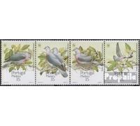 Prophila Collection Portugal - Madeira 143-146 quad strip (complete.issue.) unmounted mint/never hinged ** MNH 1991 Madeira-laurel pigeon (Stamps for collectors) Birds