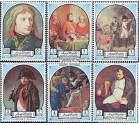 Prophila Collection Ras AL Khaimah 871A-876A (complete.issue.) unmounted mint/never hinged ** MNH 1972 Paintings: Napoleon (Stamps for collectors) painting