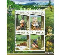 Prophila Collection Salomoninseln 3057-3060 Sheetlet (complete. issue.) unmounted mint/never hinged ** MNH 2015 vietnam war (Stamps for collectors) Military/Knight