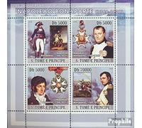 Prophila Collection Sao TomE E PrincipE 3262-3265 Sheetlet (complete.issue.) unmounted mint/never hinged ** MNH 2008 Napoleon Bonaparte (Stamps for collectors) Horses/zebras