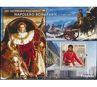 Prophila Collection Sao TomE E PrincipE Block624 (complete.issue.) unmounted mint/never hinged ** MNH 2008 Napoleon Bonaparte (Stamps for collectors) Military/Knight