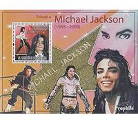 Prophila Collection Sao Tome e Principe Block713 (complete.issue.) unmounted mint/never hinged ** MNH 2009 Death of Michael Jackson (Stamps for collectors) music/dance